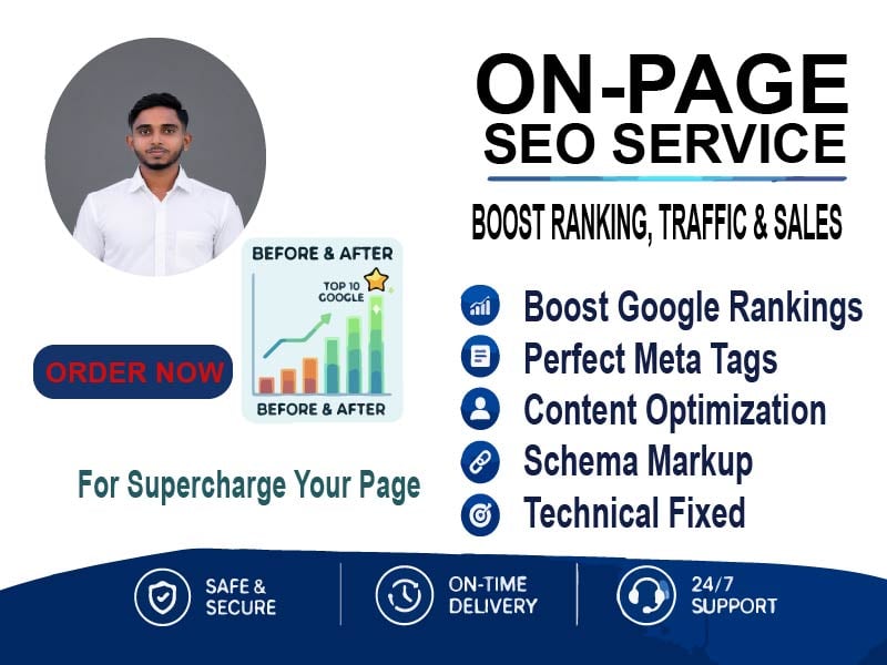 I Will Fix and Optimize Your Website On-Page SEO
