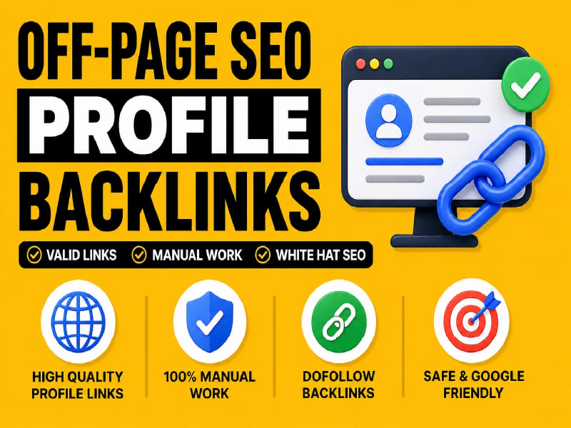 I will Create 50 Powerful White Hat Dofollow Backlinks to Dominate organic traffic