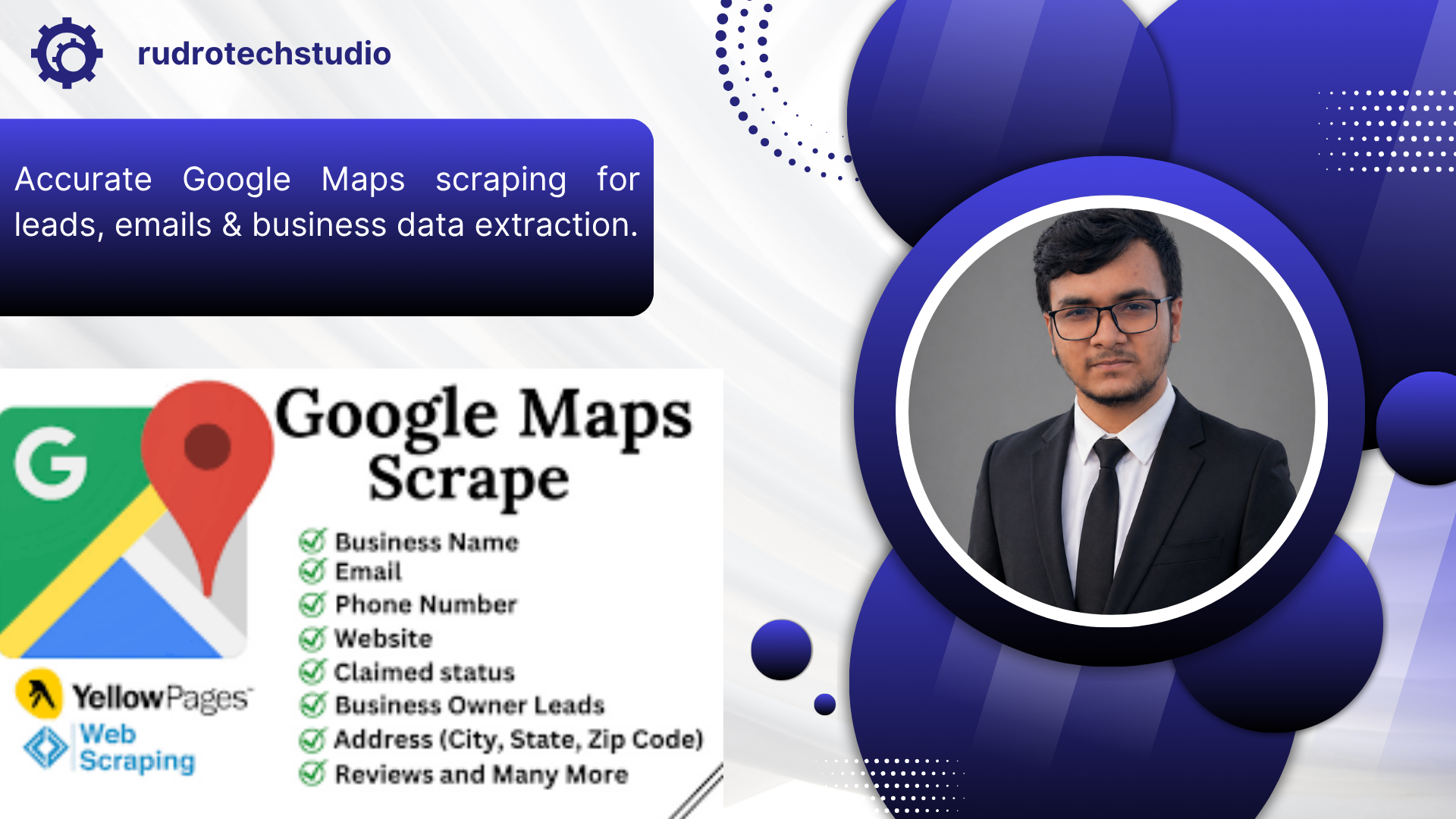I will expertly scrape, google maps scraper, b2b leads pull, b2b data extraction