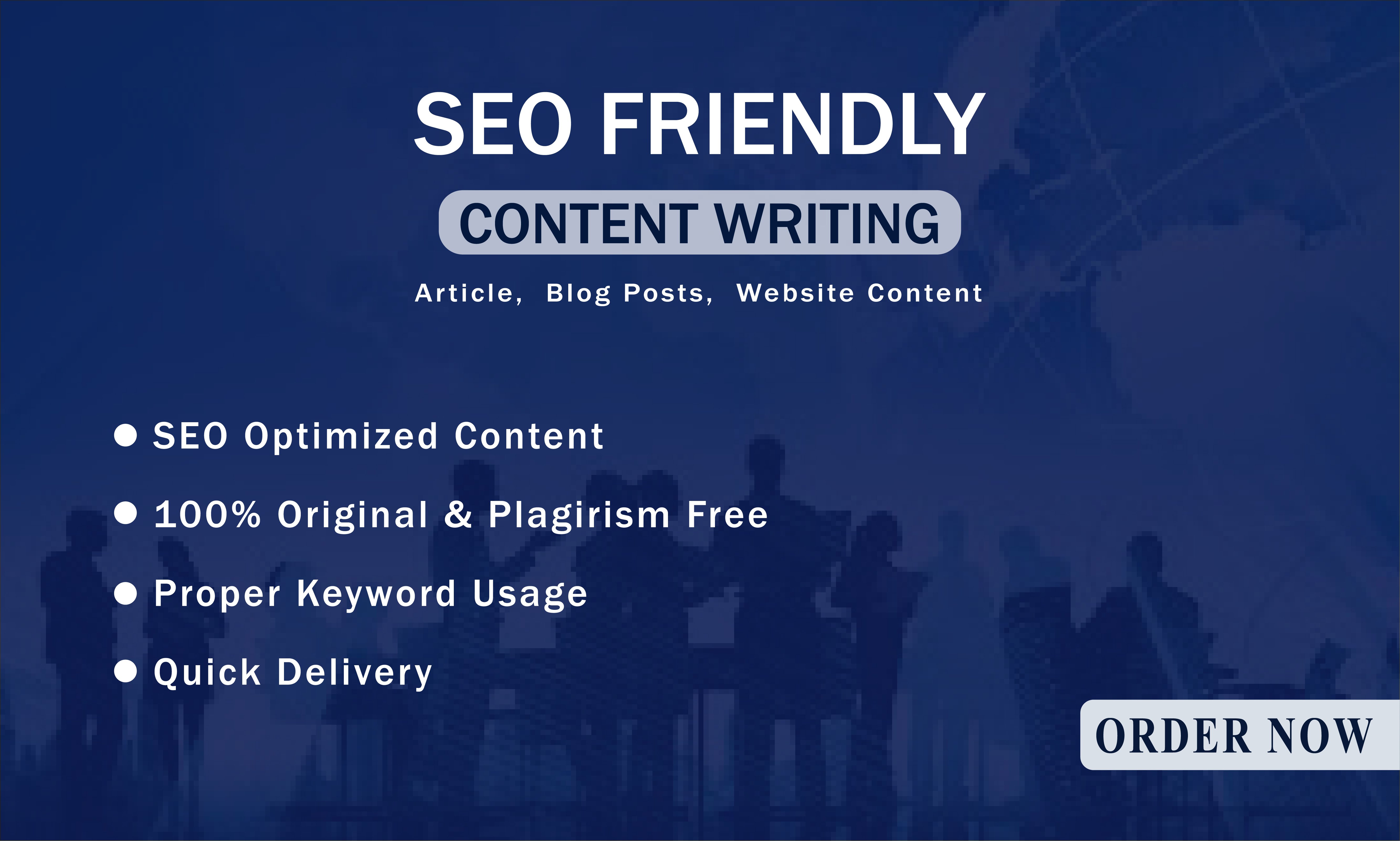 I will write 1000 words of SEO-optimized content