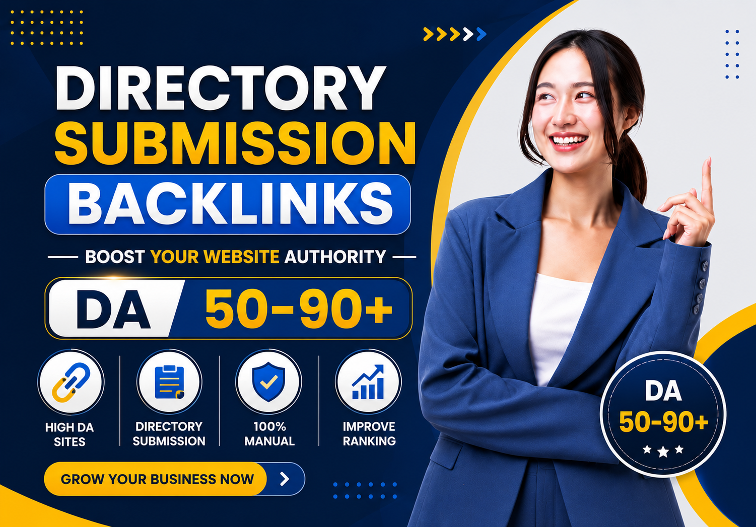 High Authority Manual 100 Directory Submission Backli...