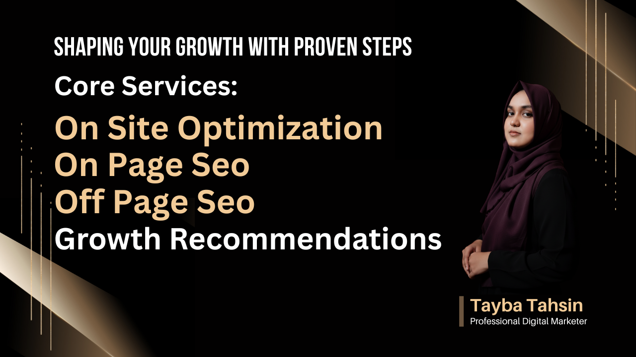I will do website SEO management service, onsite and technical optimization
