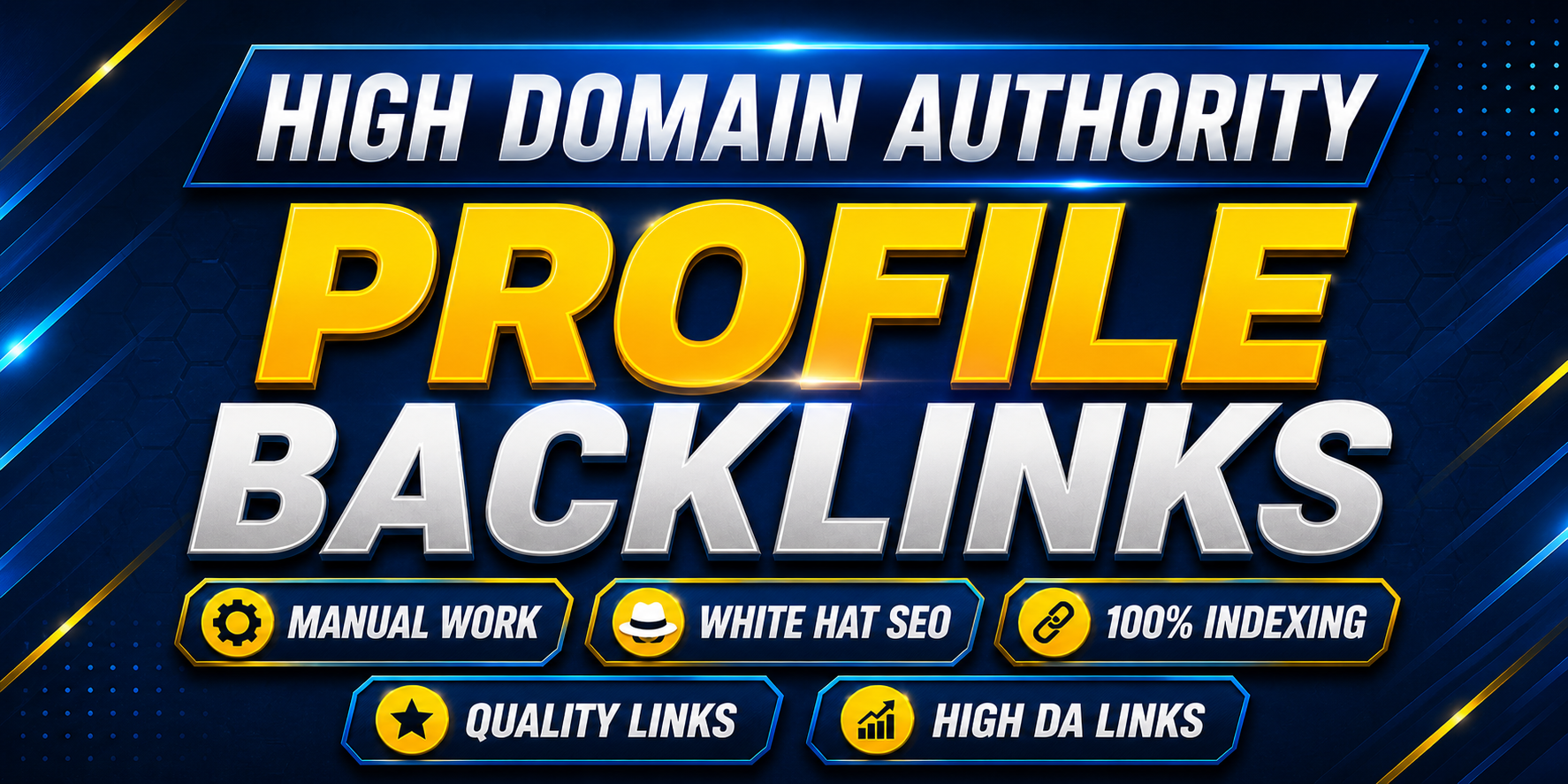 Build Brand Authority with High DA Profile Backlinks
