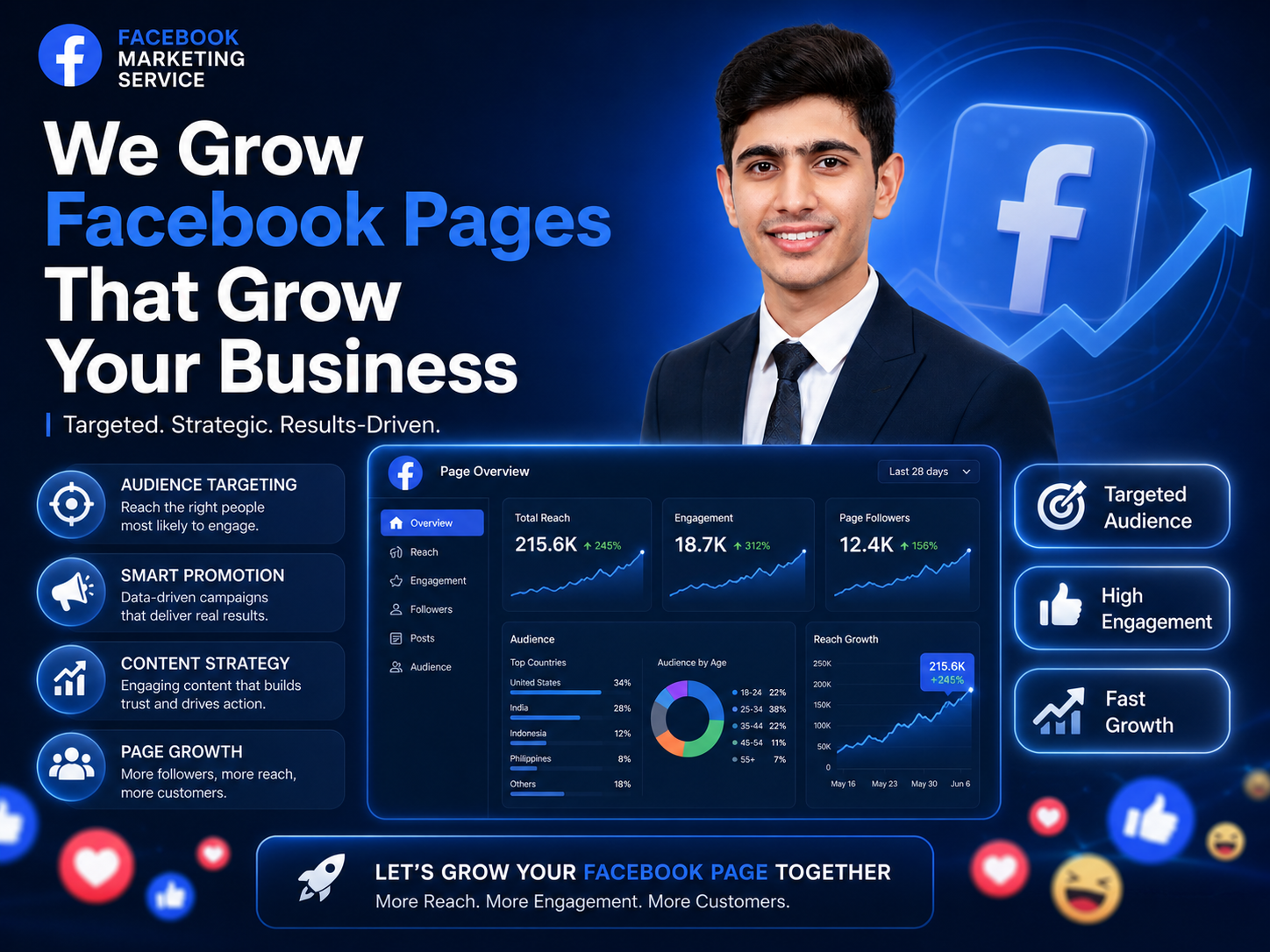 Profile Popularity Increase Service Package