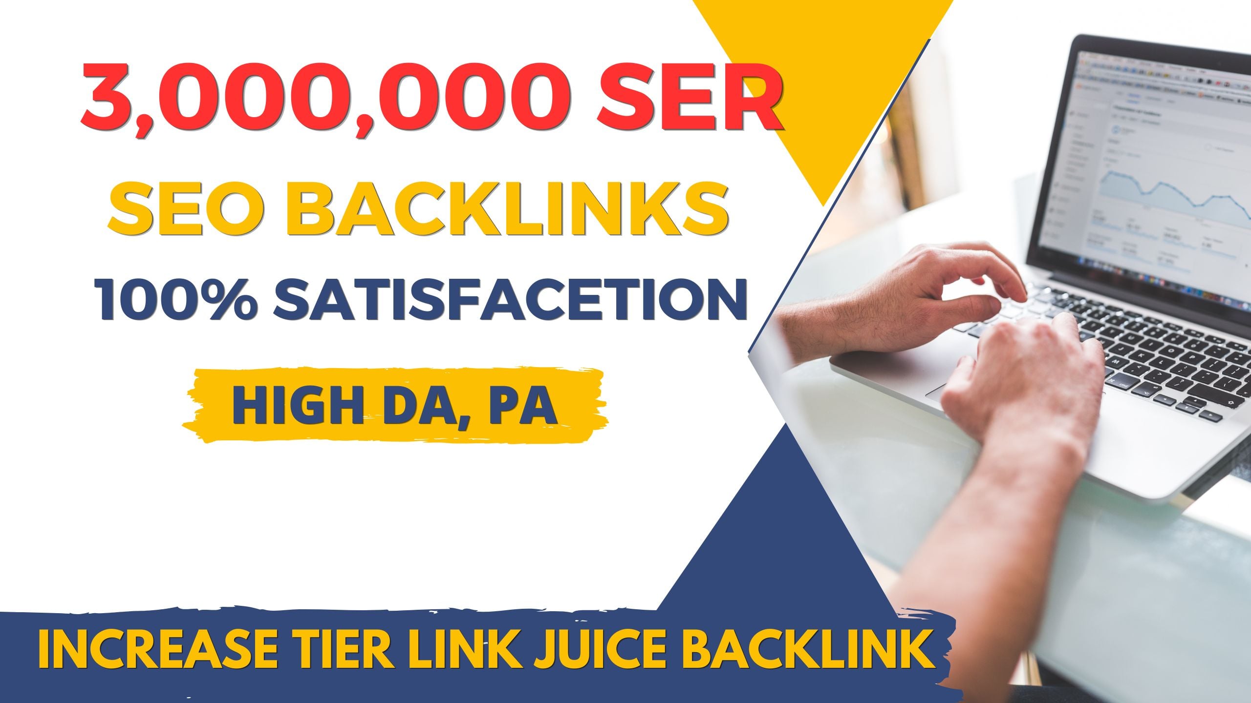 I will do 3,000,000 high authority backlinks for SEO link building