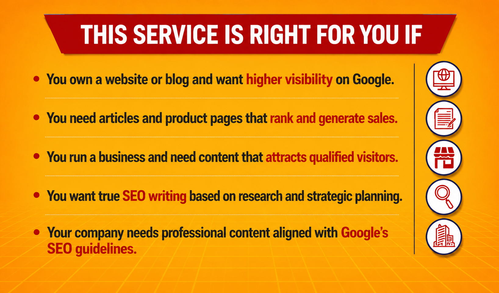 Professional SEO Articles for Better Google Rankings