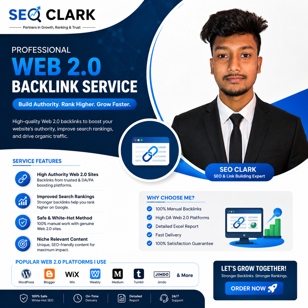 I will create 50 high authority Web 2.0 backlinks for...