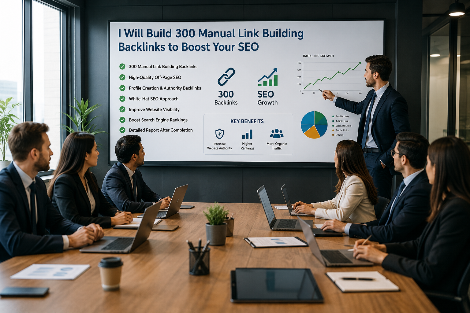 I Will Build 300 Manual Link Building Backlinks to Boost Your SEO
