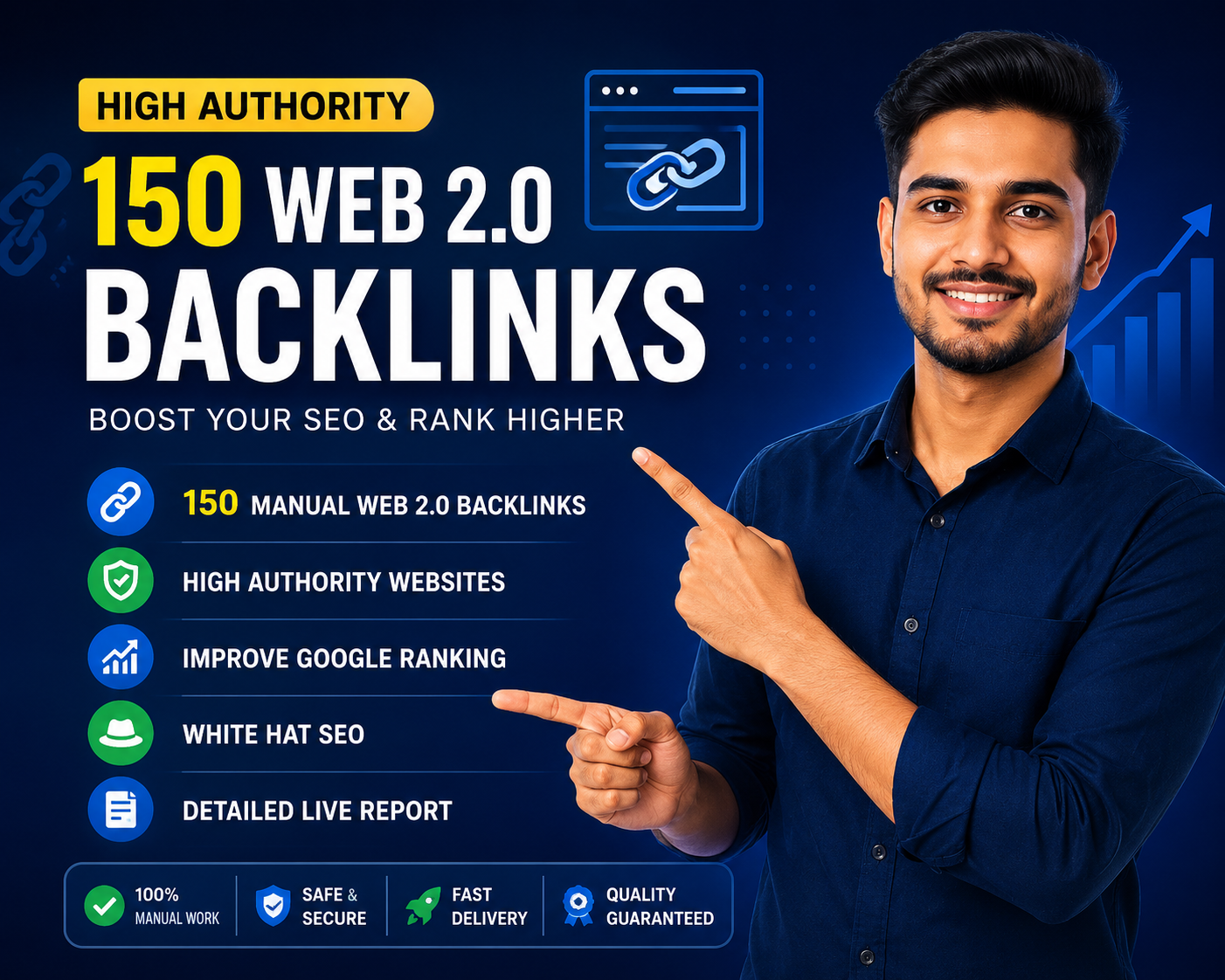 I Will Create 150 High Authority Web 2.0 Backlinks fo...