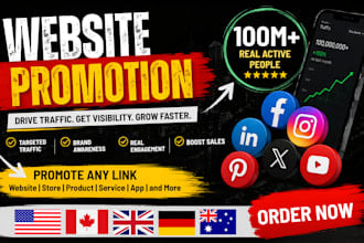 I Will Promote Your Website and Increase Online Visibility