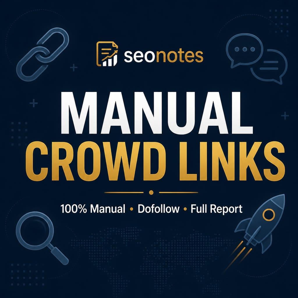 High quality manual crowd links from relevant forums ...