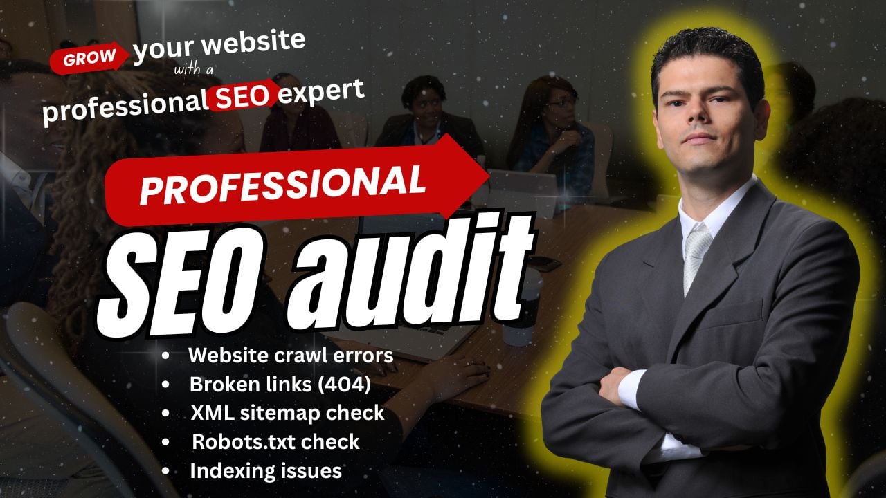I will provide a professional technical SEO audit and...