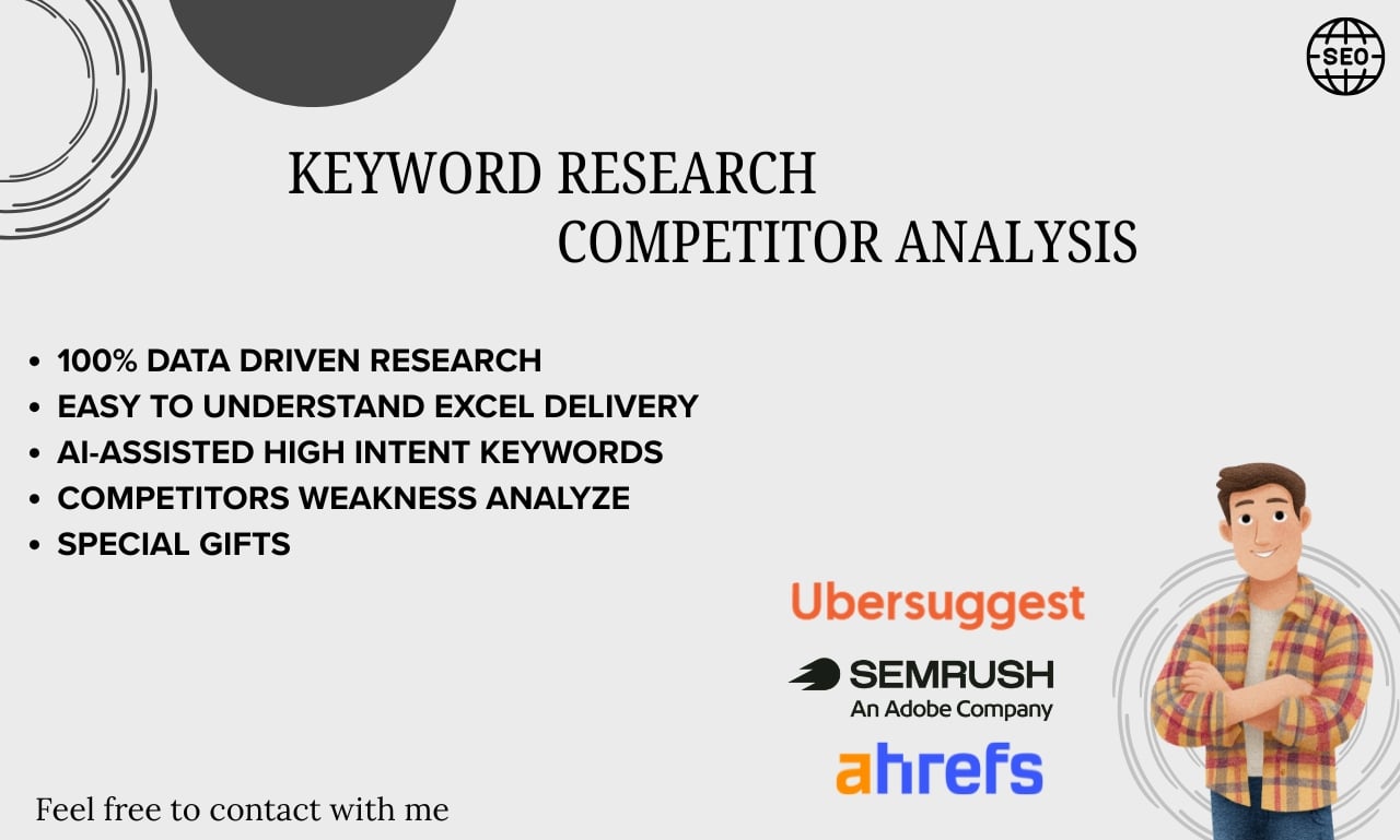 I will do SEO Keyword Research and Competitor for your wordpress web