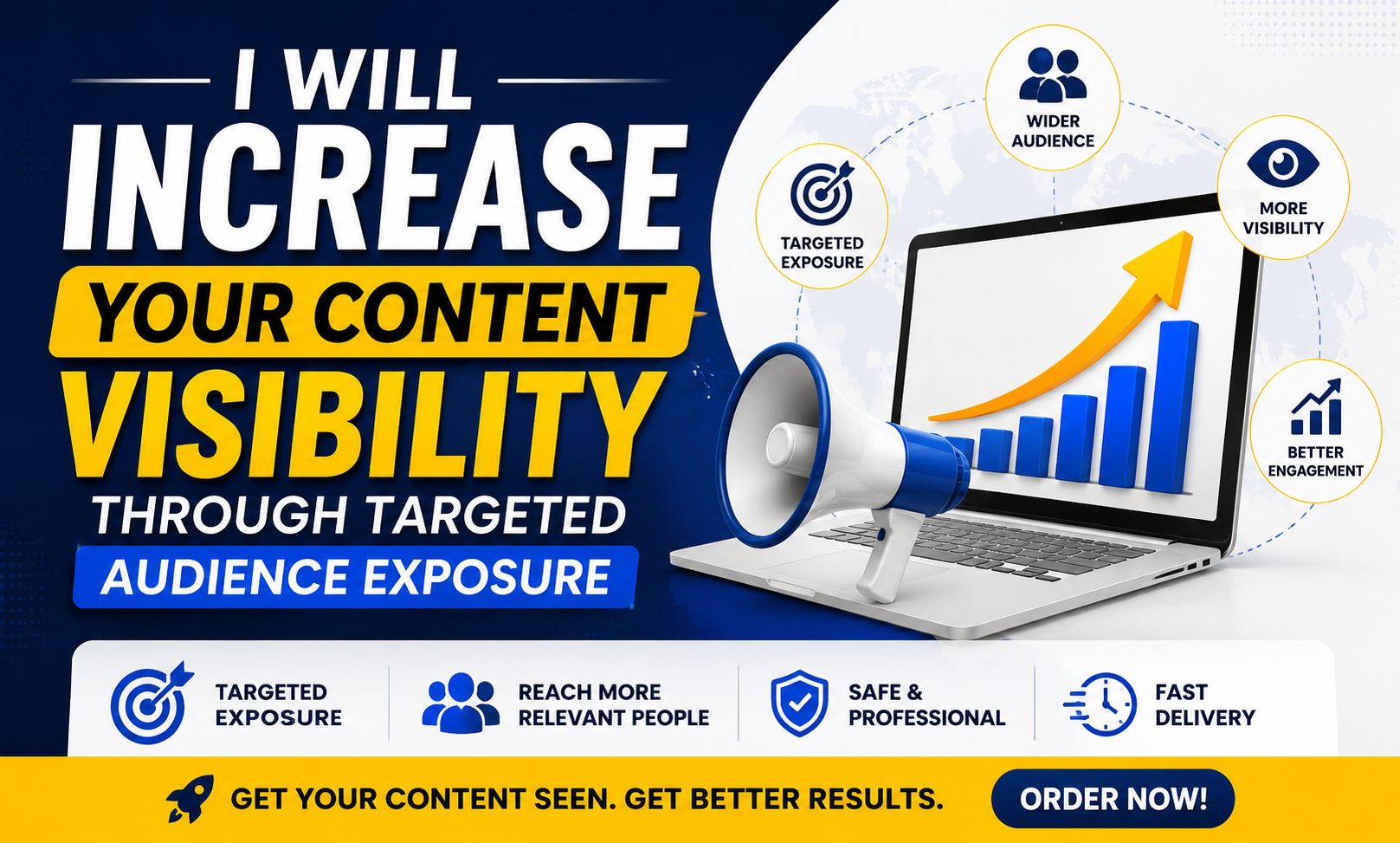 I Will Increase Your Content Visibility Through Targe...