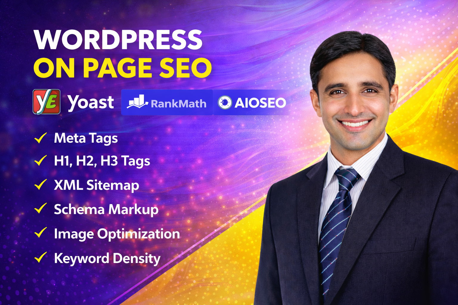 I will do on page seo,Yoast seo for better Google ranking