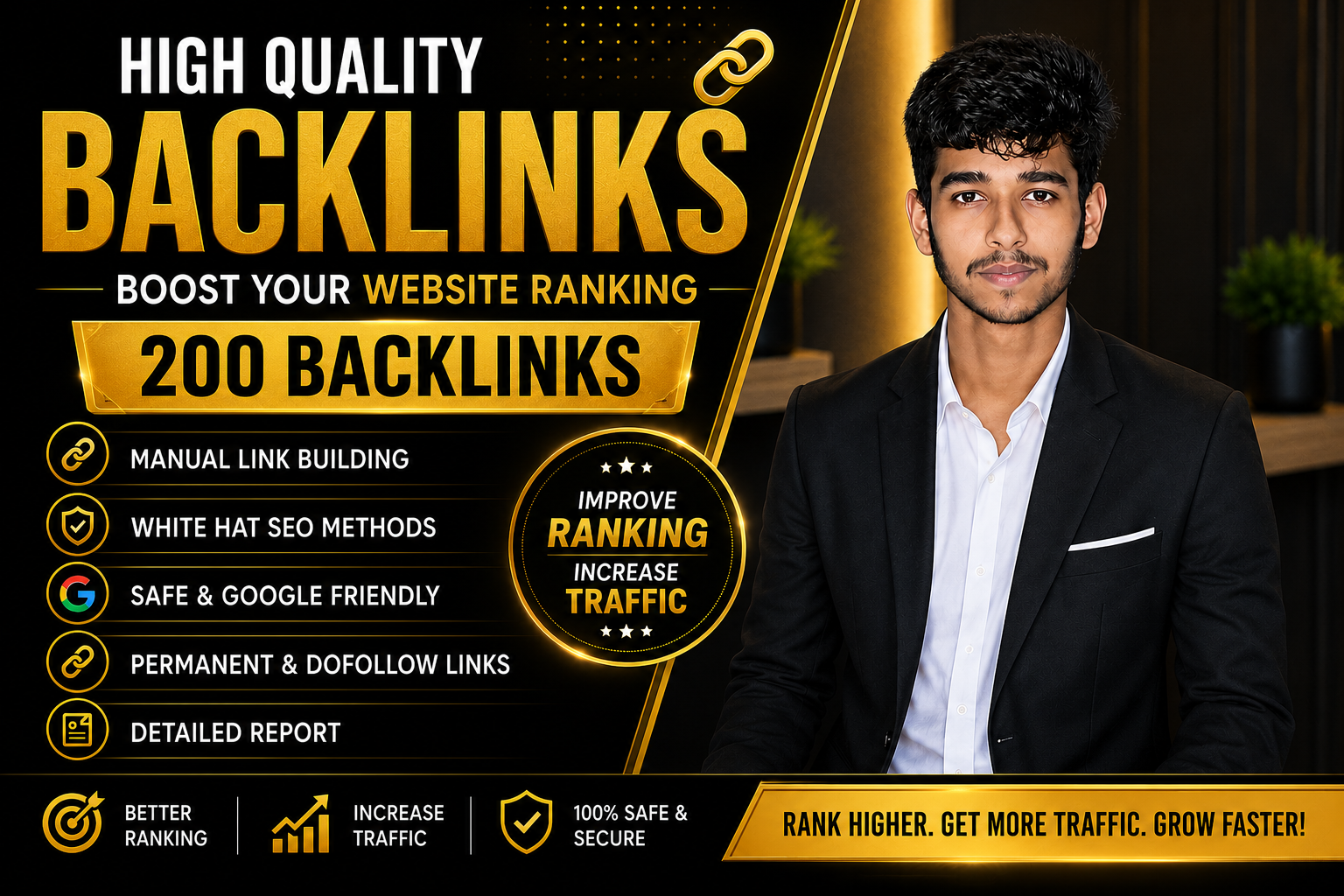 I Will Provide Manual White Hat SEO Link Building for...