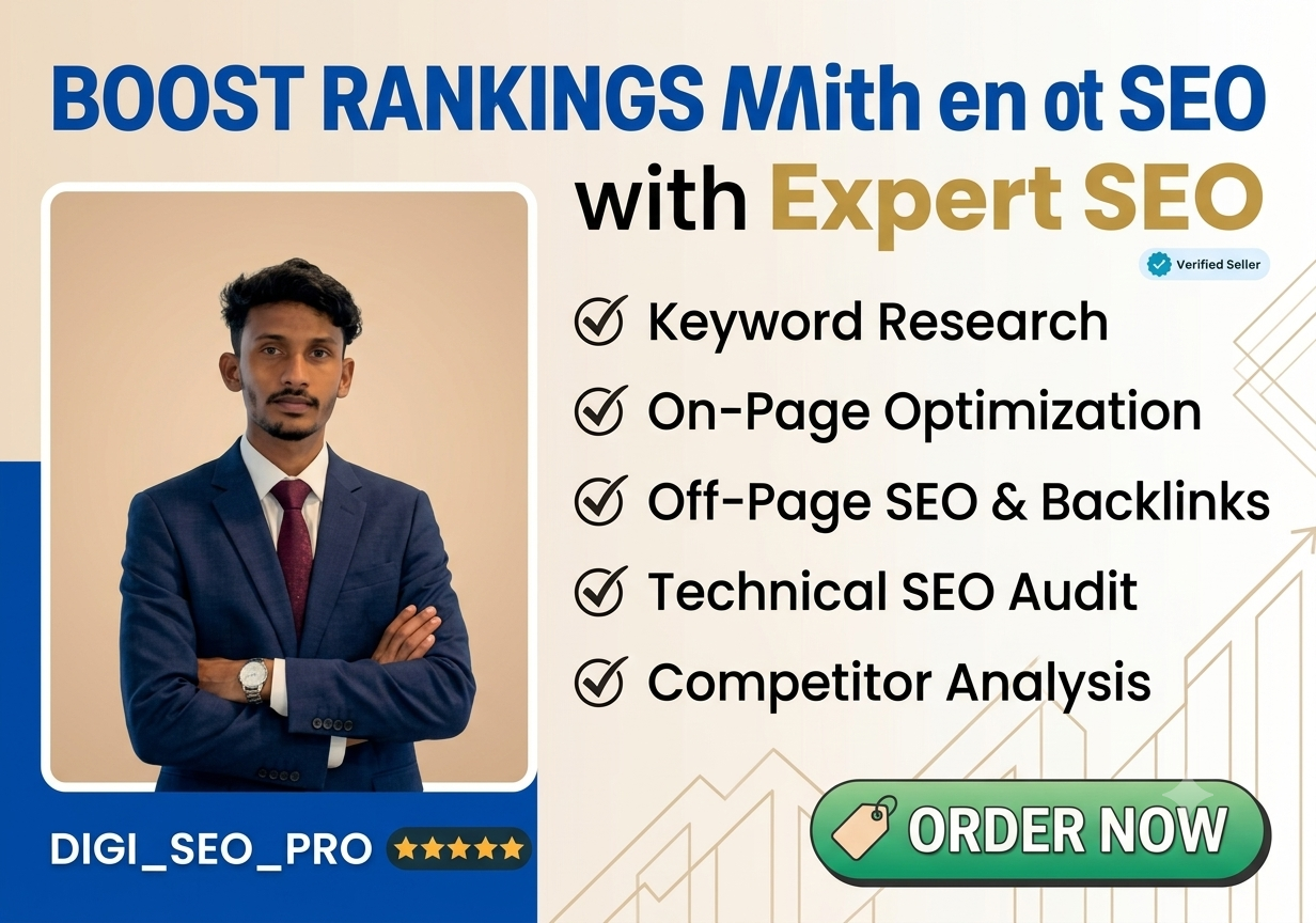 I Will Provide Complete Expert SEO Services to Boost ...