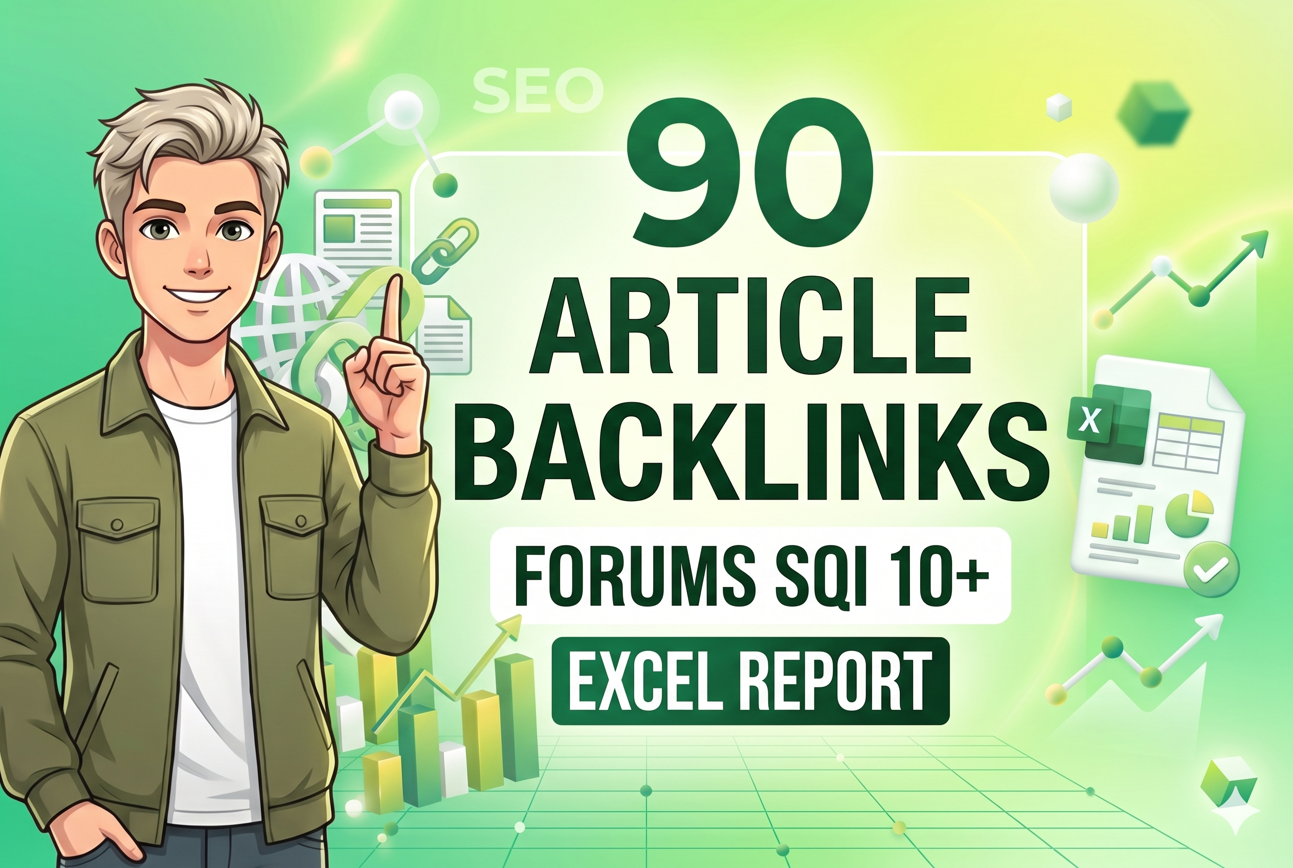 I will place 90 forum article backlinks from Yandex SQI 10+ sites