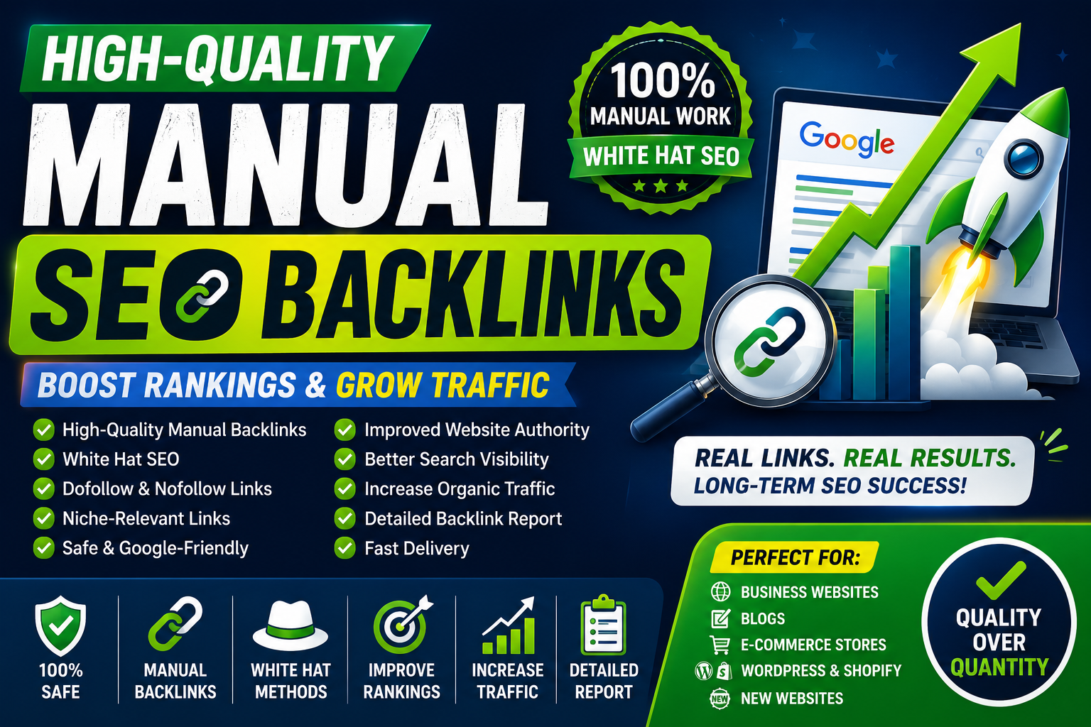 I Will Build High-Quality Manual SEO Backlinks for Be...