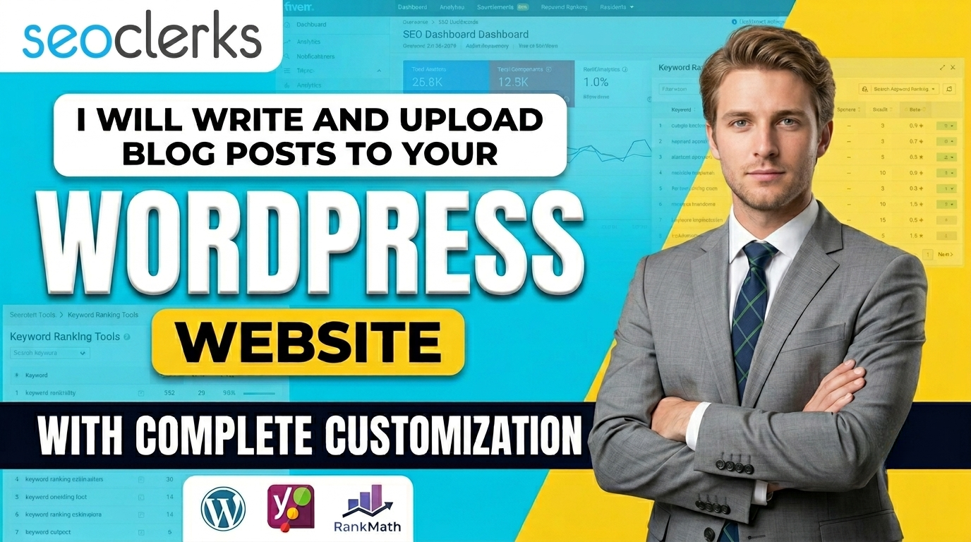 I will write and upload article to your WordPress website with complete customization