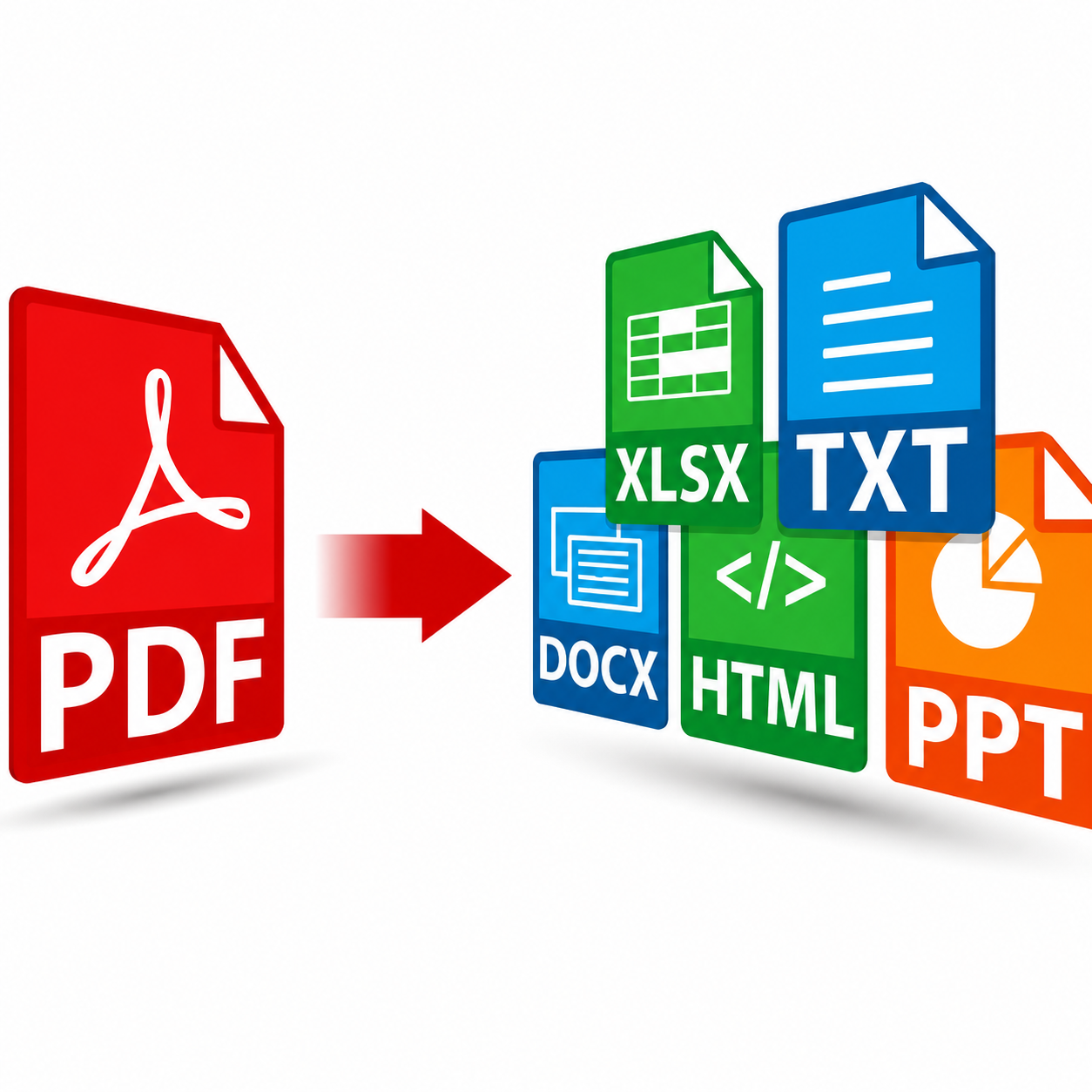 I will convert Word, Excel, PowerPoint, JPG, and PDF files