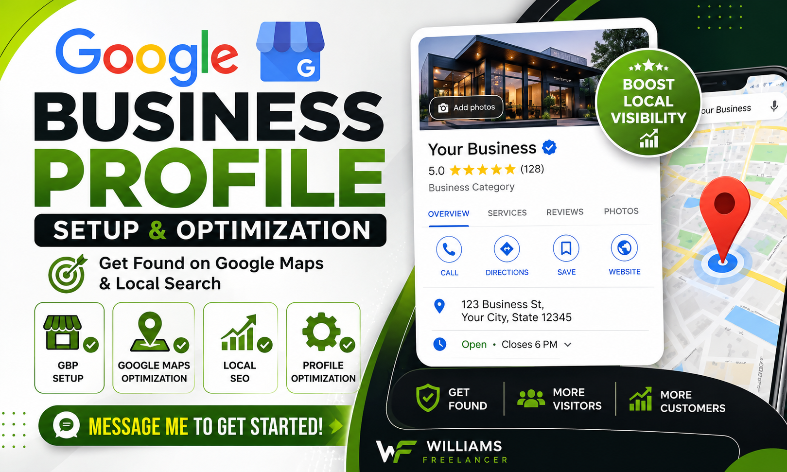I Will Create, Set Up and Optimize Your Google Business Profile