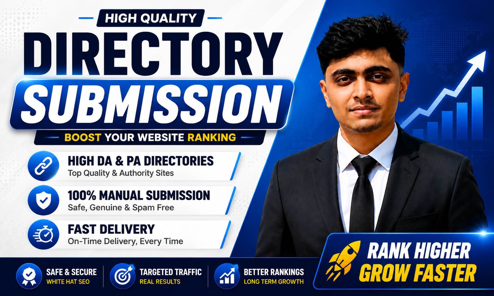 Create 120 High DA Directory Submission Dofollow Backlinks for Better SEO Rankings
