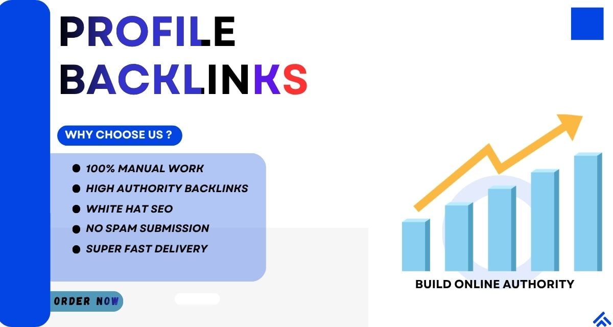 Get 100 High Authority DA 90+ Profile Backlinks for W...
