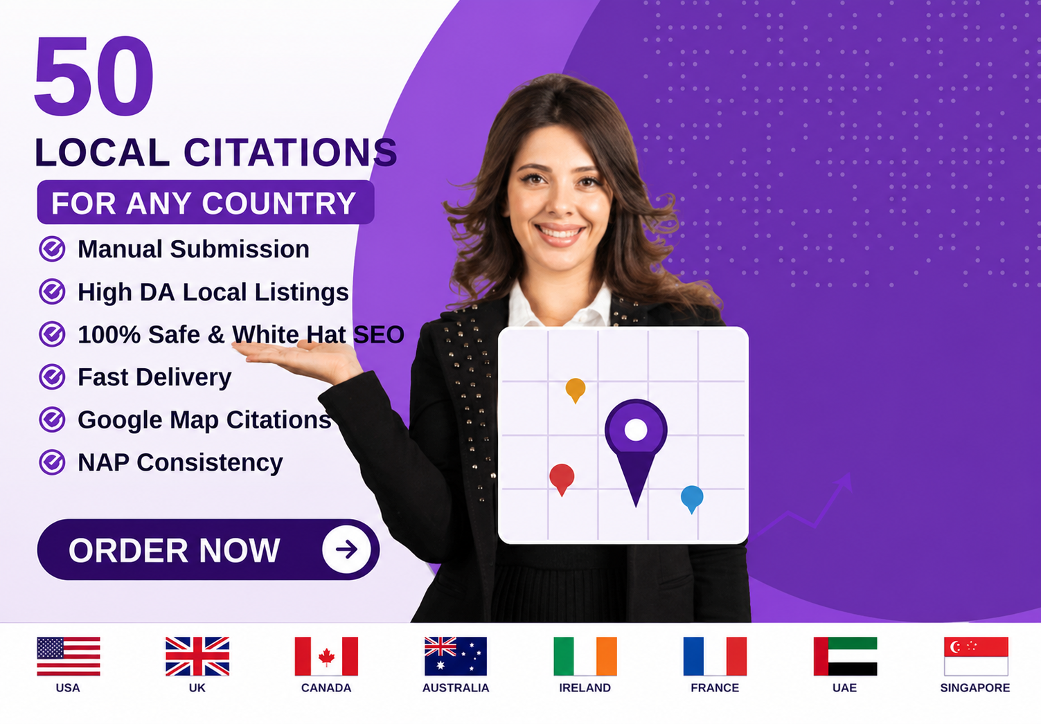 I Will Build Manual Live Local Citations and Local SEO Backlinks