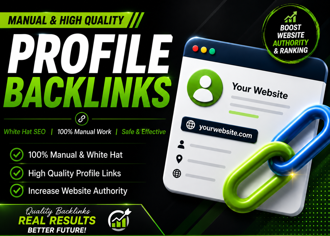 Build High Quality Manual Profile Backlinks for Off Page SEO