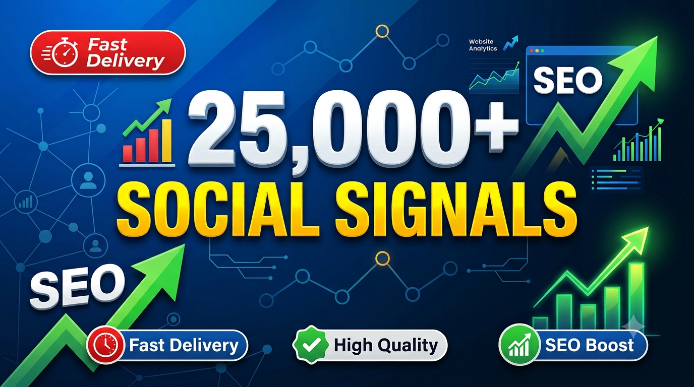 Deliver 25000 Engagement Shares for Better Website Ex...