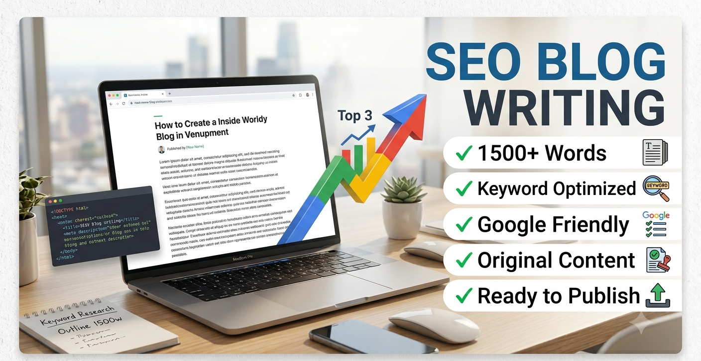 I will write a SEO optimized blog of 1500 words that ...