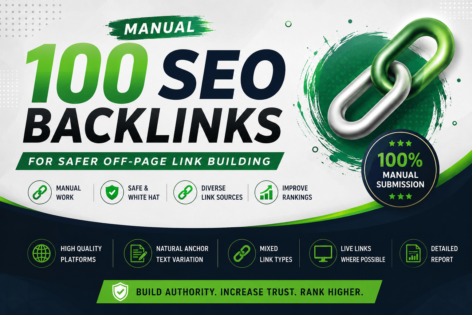 100 Manual SEO Backlinks for Safer OffPage Link Build...
