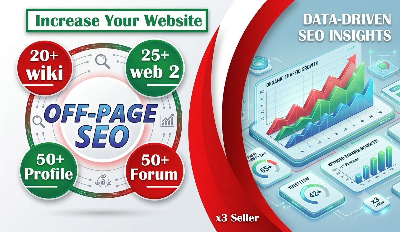 Powerful High-DA SEO Link Building Combo - Web 2.0, ...