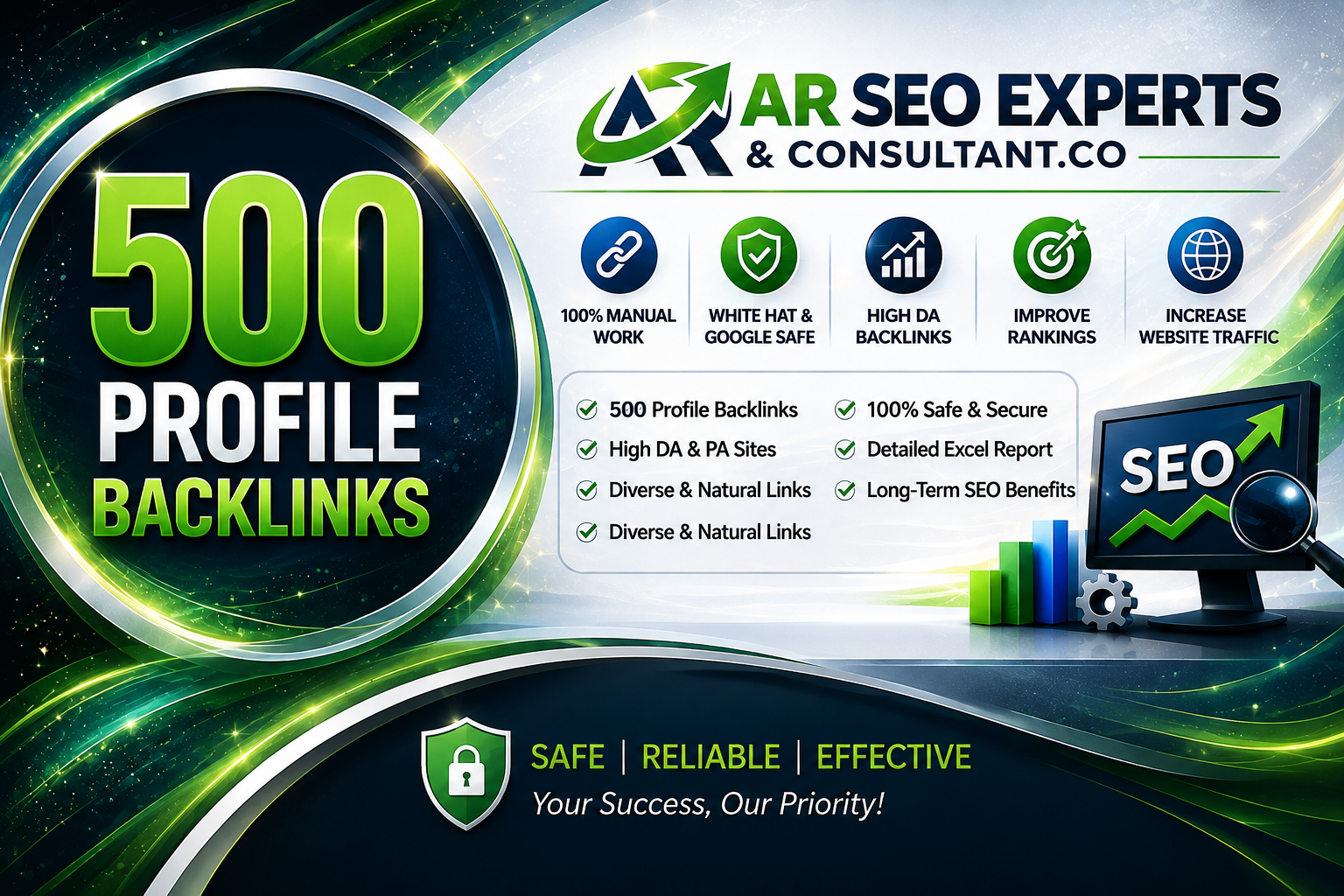 500 High-Quality Profile Backlinks - White Hat SEO &a...
