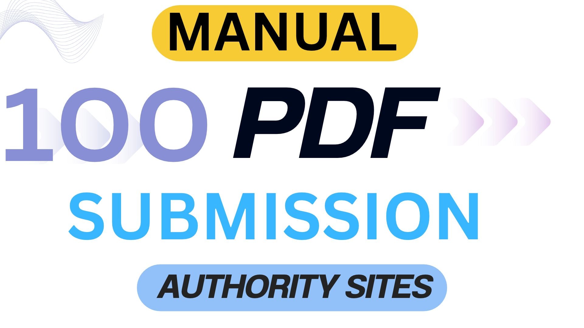 100 Manual PDF Submission Backlinks on Authority Sites