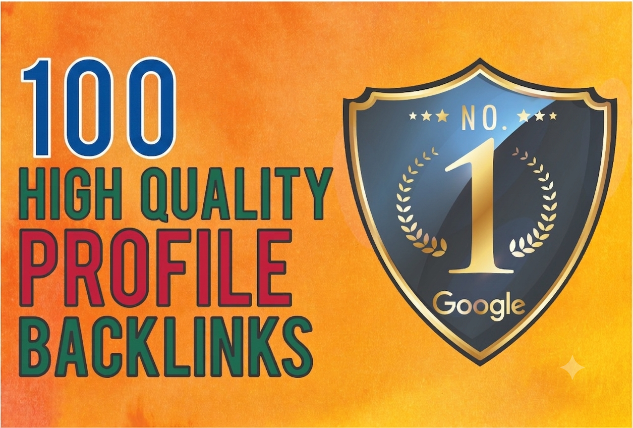 Get 100 Permanent White Hat Profile Backlinks for Bet...