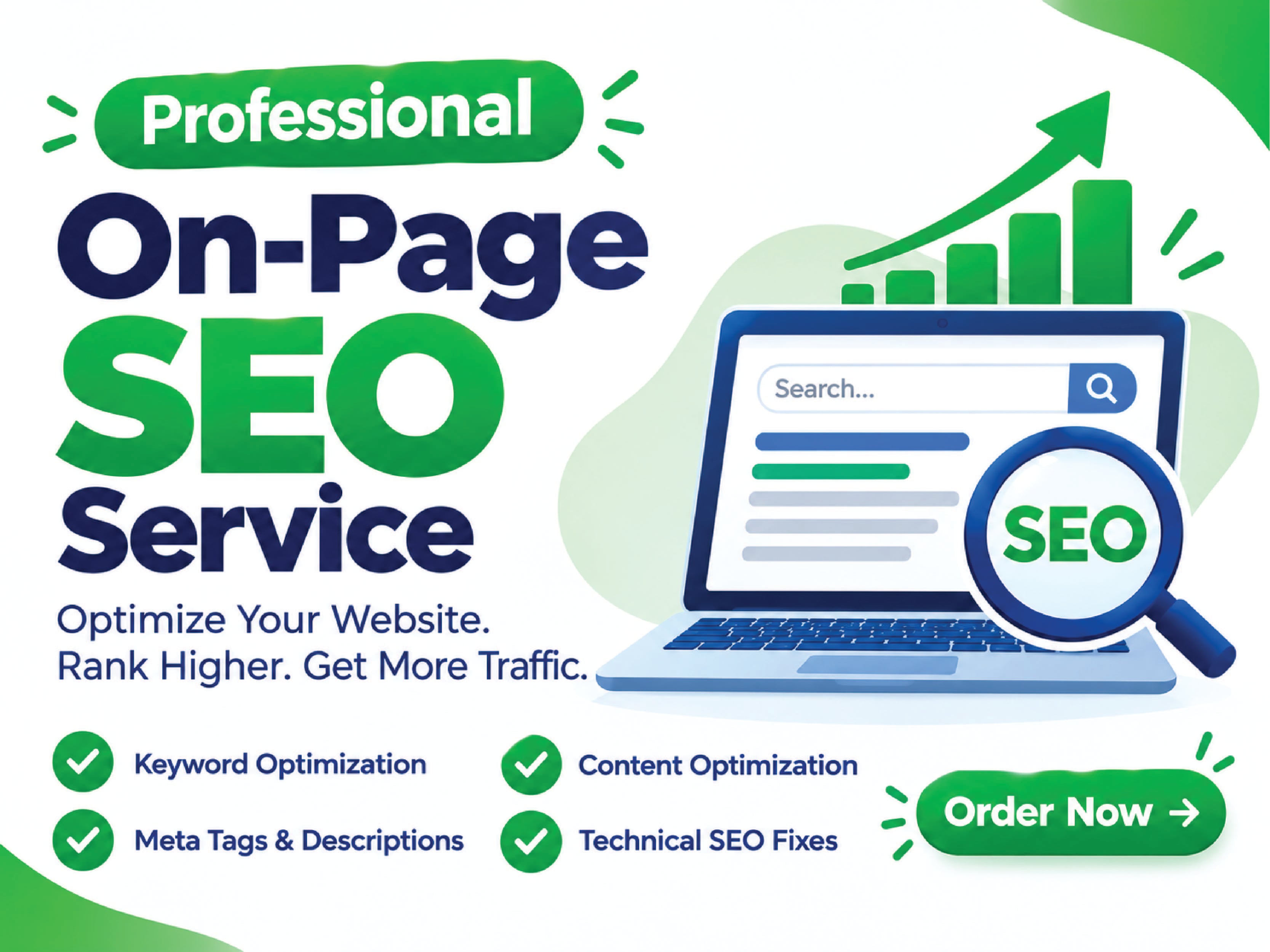  High Authority Backlinks & On Page SEO services