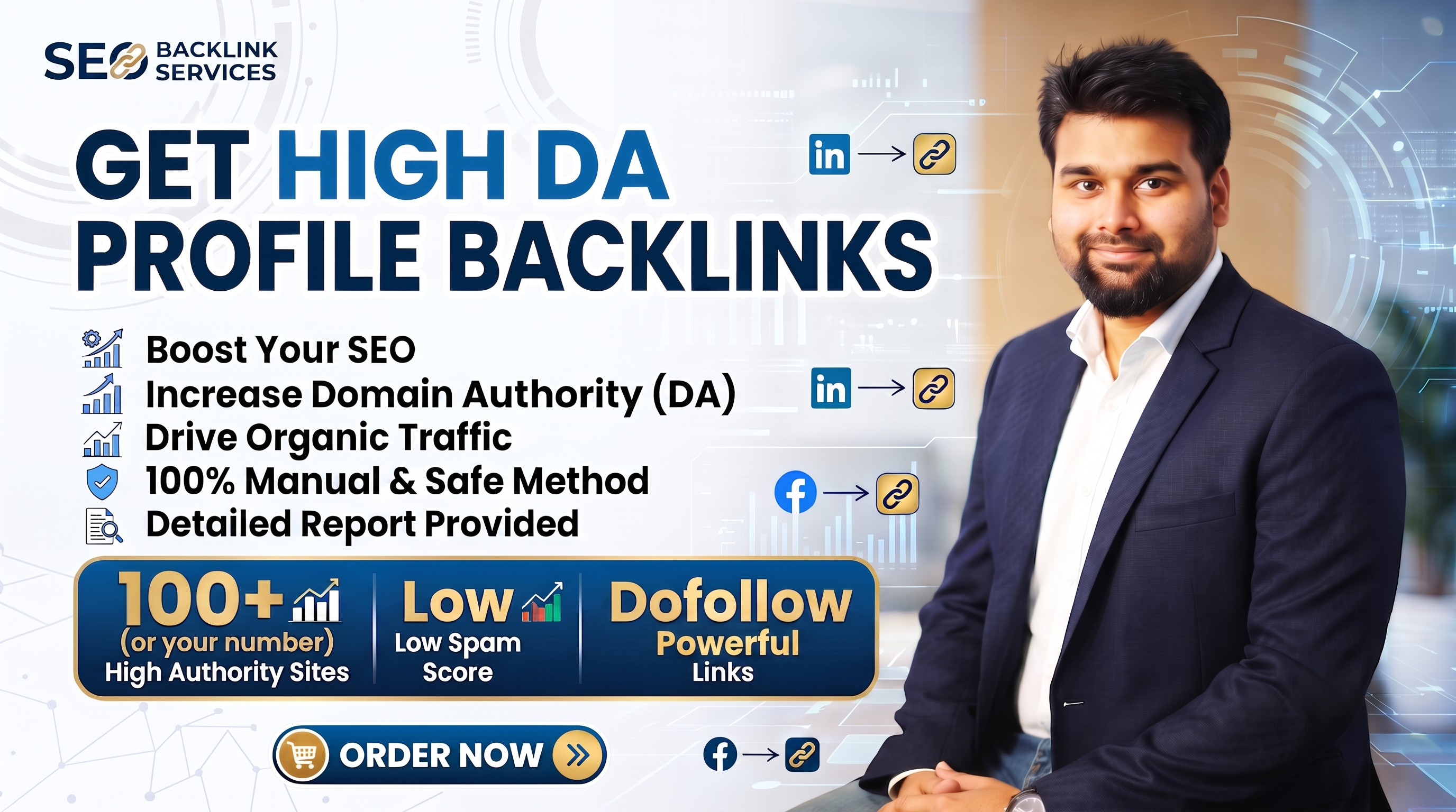 HIGH QUALITY PROFILE BACKLINKS - Fully Manual Work