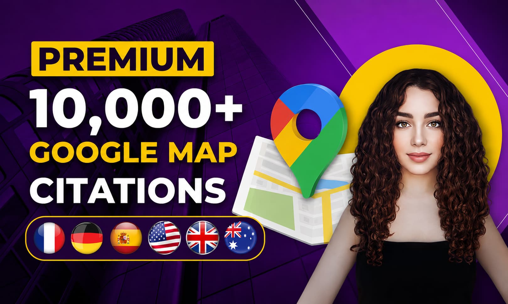 10,000+ Google Map Citations For GMB Ranking - High Authority Google Map Citations