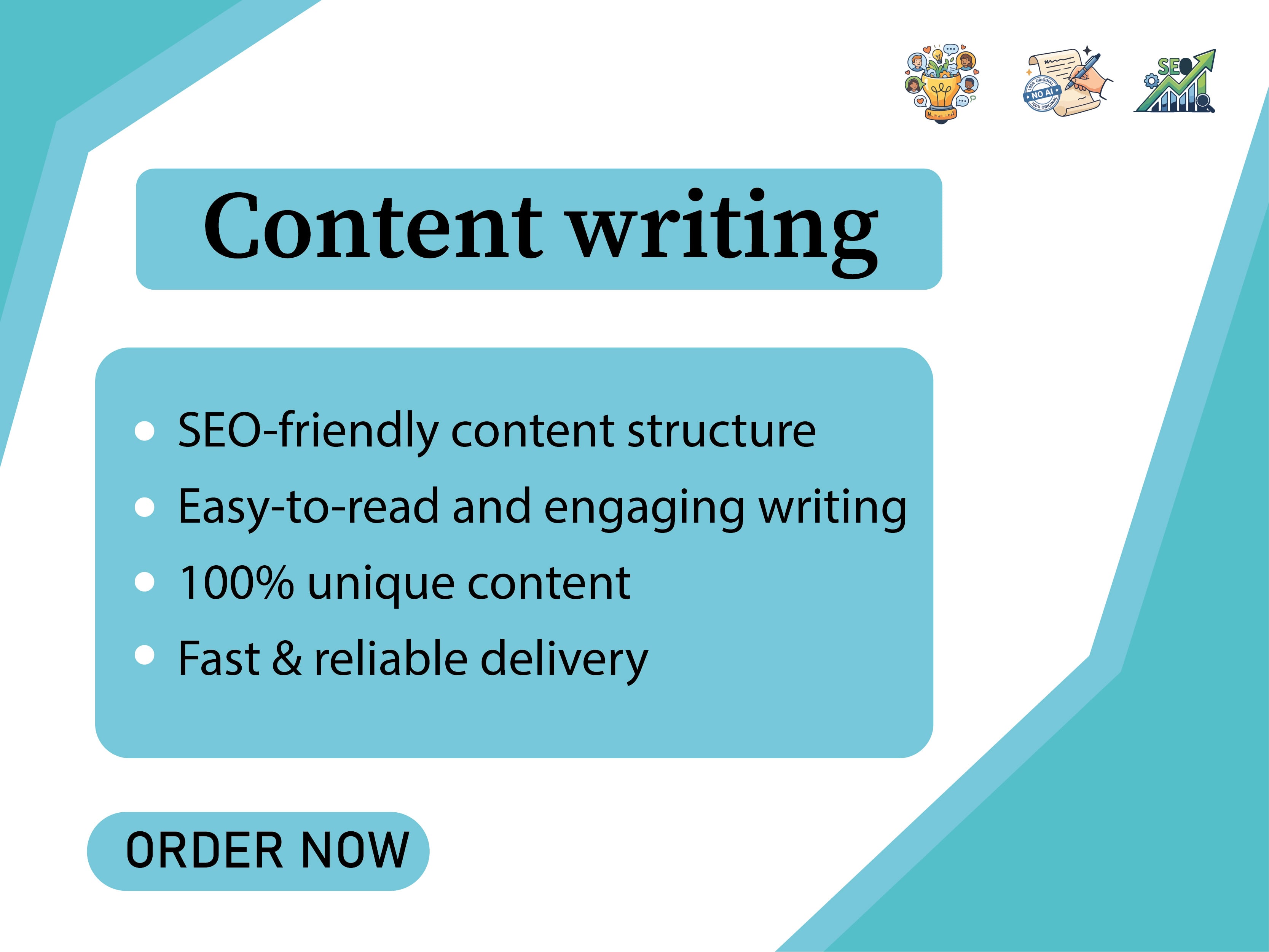 I will write SEO-friendly blog posts and articles of 500 to 1000 words.