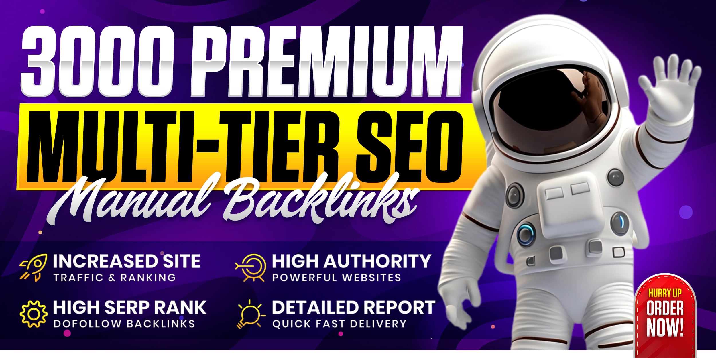 Buy 2 Get 1 FREE I Will Build 3000 Premium Manual Multi-Tier SEO Backlinks on High Authority Sites