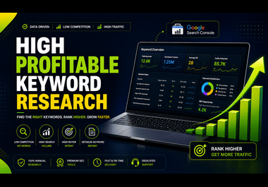 I Will Perform Advanced SEO Keyword Research with Competitor Analysis