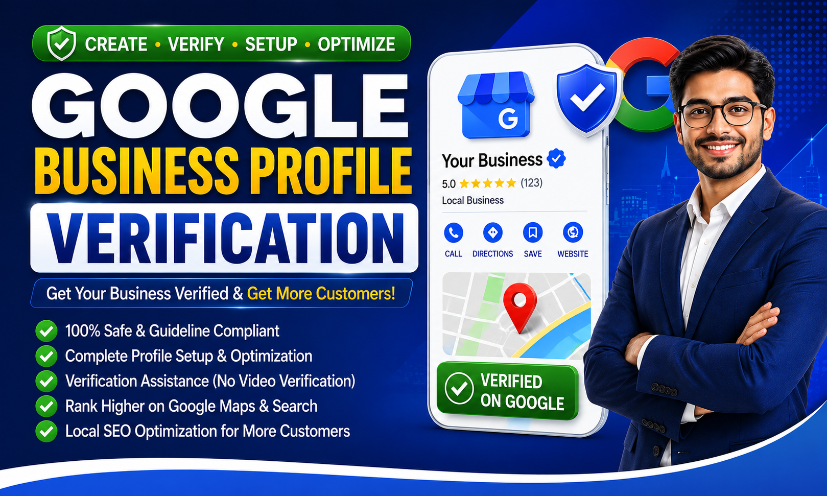 I will setup and verify Google Business Profile and fix GMB verification 