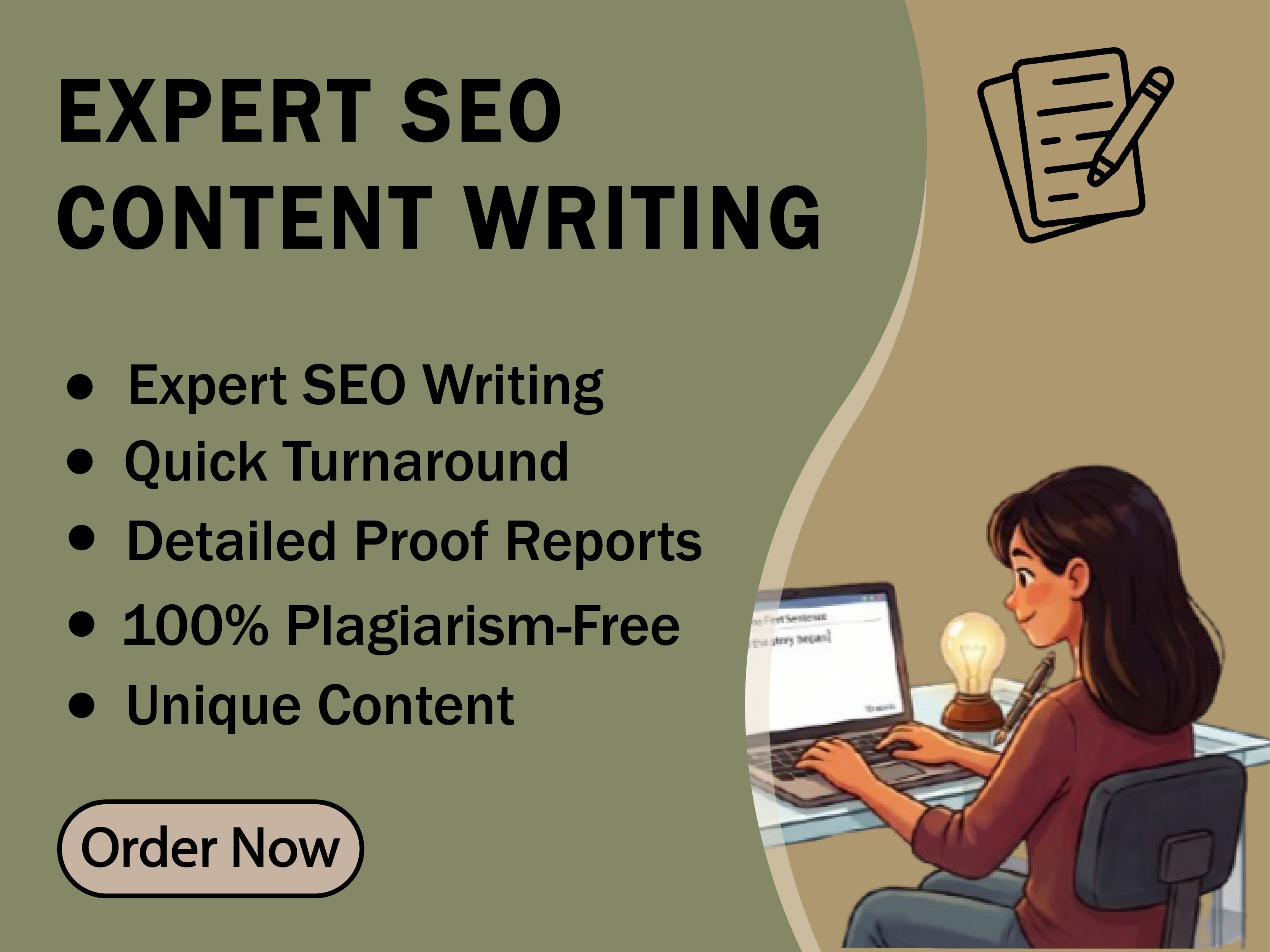 I will write expert SEO content and unique articles for your blog