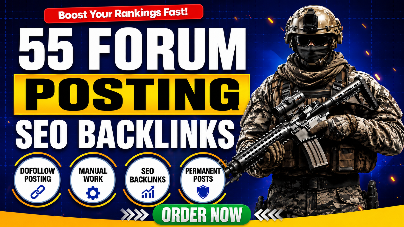 I Will Do 55 Premium Forum Posting Backlinks to Boost Google Rankings