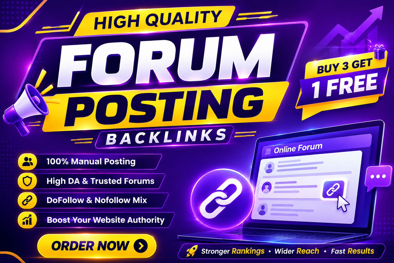 # 60 High-Quality Forum Posting SEO Growth Links for Stronger Rankings