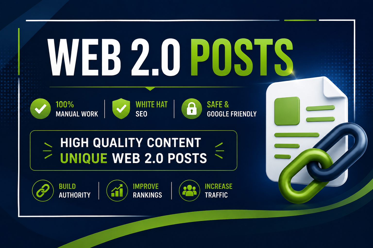 10 Quality Web 2.0 Backlinks to Improve SERP Visibility