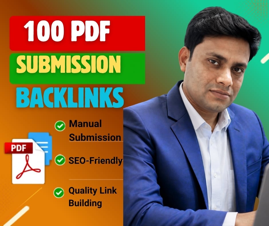 100 Manual SEO-Friendly PDF Submission Backlinks