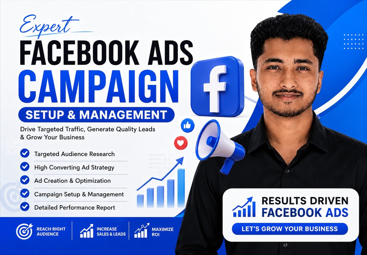 I will create and setup meta campaign for your business